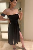I love this dress. I bought it to go on vacation in Mexico. You can get it at it casual or formal. It was a little tight around the arms but that was too be expected as I am normally a small and ordered an extra small due to lack of inventory. - Beronica E.