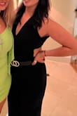 Love this jumpsuit! I added a belt to it but other than that it is PERFECT! Perfect length, so many compliments, I danced most of the night and it stayed on, didn't slip off my shoulders, overall excellent! - Victoria G.