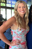 I received so many compliments on this dress! It fit perfect and was so soft.  It has a little stretch which makes it super comfortable. The colors in the fabric were also very pretty and I loved that the ruching in the fabric made the dress more flattering. I get the majority of my dresses from Lulus and get compliments every single time. Another Lulus win! - Jamie E.
