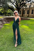 I was complimented all night on this dress and I felt beautiful, but a couple of logistical things - the lace layer under the bust needs to be fashion taped down to prevent flashing people from the side, and the tulle is extremely long. I wore very stacked platform heels and still had to kick when I walked. Aside from that, stunning dress!! - Hannah H.