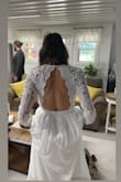 I ordered this dress for my last minute wedding. I was super impressed when it arrived! Beautiful, great quality, and exactly what I pictured! I had my MIL take the waist in a bit so that it fit snug how I wanted and that made it perfect. So happy with this purchase and I would definitely buy from Lulus again knowing the quality is great and pictures online show true to the product in person. - Jericah S.