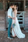 I felt so beautiful with this on! It was perfect for wedding photos! - Mckenna M.