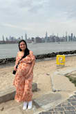 I wore this dress for a bit as a second dress at my baby shower. And a full day to start the summer in my last weeks of pregnancy. - Laura C.
