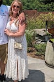 This dress fit me PERFECTLY! I was so thrilled with how comfortable it was and how beautiful I felt! This day was so important to me and I was nervous I wouldn't look good! Thank you so much! Also, I thought it was perfect since my nickname is Lulu and it has been for my entire life! - Lauren H.