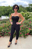 I am a jumpsuit girl and this one is my favorite! I am also obsessed with pockets.  This is comfortable and fits true to size.  I am 5'5 and 132 lbs with wider hips and small waist.  The material is great quality and has some flexibility when sitting or moving around.  The zipper on the back is well made.  I love this outfit so much I ordered an extra in case something happens to this one and is no longer available. - Michelle T.