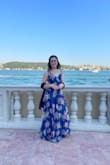 I bought this dress for a formal summer wedding in Istanbul and it was exactly what I hoped for! I got many compliments and it matched my husband's outfit perfectly. I'm normally between a size small and medium and in reading the reviews I decided to go with a medium so it would fit my bust. I'm short so this dress was pretty long on me even with 3" heels. I would've liked to get it hemmed but I didn't have time. I still was able to lift the dress when walking around, but I was tripping a bit. The quality of this dress was great and I liked that the straps were adjustable. Very happy with my choice! - Sophia A.
