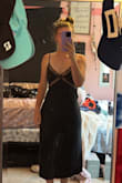 I love this dress!! Was unsure if it would fit since I tend to get mediums, but it fits so well! - Kelly V.