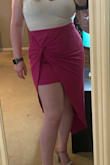 Wow. Just wow. Can we have some commotion for the skirt? I was worried that I might need a size that was sold out (large) but the medium fits perfectly and has such amazing stretch. It's super comfy too. Can't wait to wear it for barbie day! - Jamie F.