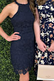 Got this dress for a friends wedding and got a lot of compliments over how elegant is it. Fits perfectly. Really recommend it! - Irene D.