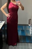 Perfect for a fall wedding! I'm short so I had to have this altered other than that perfect! Very classy! - Amanda L.