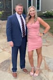 I was looking for a pink dress that was not too long or hot to wear to a Texas July wedding and this fit the bill! Also it was 106 degrees so I was pleasantly surprised to not be dying in this. The pink was to match my husband's dress shirt & tie. Also, I had been having a hard time finding smalls that fit me on my lat muscles since I work out a lot. This has just enough stretch and I was surprisingly able to use the zipper too! It doesn't have too much sparkle either to take the class away from it. I tightened the straps a bit & wore a strapless bra under it. It was perfect! - Suzanne A.