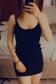 This dress is super comfortable and fits nicely. A simple black, ribbed dress with adjustable straps. Looks nice with the Child of the Wild Gold Layered Choker Necklace Set. Definitely recommend. - Haley P.