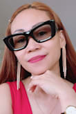 My favorite earings! Looks great and the color. Quality is good too. - Ma. N.