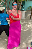 This is a perfect coverup. Dries quickly and looks amazing on. Felt amazing the whole time. - Annette W.