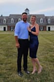 I felt so comfortable but also very pretty in this dress! The fabric is super stretchy. It snagged on my wedding ring a little bit. I am glad I got a medium. Usually, I get a small but that would have been too small for me. The medium was perfect! - Haley J.