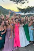 I LOVE this dress. However, it runs really big - I got an xs and it was 6 inches too long and not well fitted on the shoulders or sides of the top part. I spent an extra $100 dollars getting it altered. - Keirstalyn W.