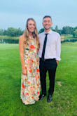 I have never gotten so many compliments on a dress before! I'm 5 ft 10 and 135 pounds I ordered a size small and it fit perfectly. I wore flats and the dress hit right at the floor it was the perfect length. This dress is incredibly comfortable and so much fun for summer. HIGHLY recommend. - Noelle D.
