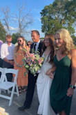 I wore this for my daughters wedding in July. Love the dark green color, comfortable and lightweight! I received many compliments on the dress! - Debbie O.