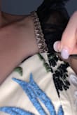 I wanted to love this dress but the quality was just not there. There were loose strings all of the embroidery, the straps were very large and one did not feel very secured to the dress but the hip/waist was very tight. - Kacelyn N.