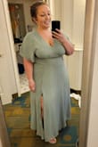 I love this dress so much! Held up really nicely when worn to 2 separate weddings where I was dancing all night. It was a little long for me as I'm only 5' so it had to be hemmed. Other than that it was comfortable and I received a ton of compliments! - Michelle W.