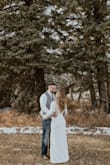 I was a bit apprehensive to buy my dress online. 
However, I used the guides for size and it fit perfectly. 
I only had to shorten the bottom, sleeves and sew up the slit on the side a little.
I wanted something simple and classy that wouldn't break the bank.
I'm so glad I did. I wouldn't change a thing.
This dress was comfortable, has stretchy fabric that's good quality, and no one believed that I spent so little on my dress! I'd definitely recommend. - Cassia S.