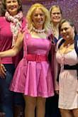 Amazing color and material BUT waistline is very high so I needed to visually lower it with a big belt. Otherwise, wouldn't have had much of a waist/ would have looked disproportionate. - Tracy L.