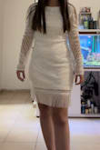 Thank you very much for your help
Beautiful dress and comfortable just right
I write down measurements in centimeters because that's what I'm used to.
Weight 62 kilos
Height 1.64
Hips 100 cm
B75 bust
waist 80 cm
I have a tusk that is a bit wide, but the dress fits just right, I did a measurement before ordering
very good price. - Tal S.