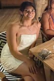 I really love this little dress-it's just classy and flirty. I wore it for my after elopement dinner and will def wear again for a date night. - Briana V.