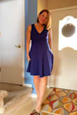 I needed a dress for my daughter's baccalaureate mass and I wanted something comfortable and tasteful I could wear to the mass. I also wanted to be able to wear the dress again to work.  The dress worked out perfectly and I received a lot of compliments  and  I have also been able to wear it to the office. I love my new dress= - Denise K.