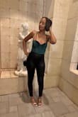This made me feel like a lady. The material is soft and stretchy. - Trineice C.