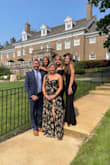 We had a black tie wedding to attend and I panicked about finding a dress I would feel comfortable in and love.  I loved the look of a one shoulder dress and so that is what I had been searching for.  I fell in love with this one right away online and even more so in person.  It fit well, a little snug, but I wouldn't want it loose and have to keep tugging it up, so I was thankful for the fit&I generally am between a Large and XL, so I would say it is pretty close to true to size.  The length was a bit long even with my heels, but not terrible.  I did not get it hemmed but did have to hold it up a bit to walk.  The leg slit is perfect, not too revealing, but it does spice it up a bit, and our wedding was on a HOT day so the extra breeze through it was nice!  Don't hesitate about this dress if you are looking at it&I would say but it! - Amanda H.