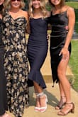 What a fun dress!  It fit my daughter's personality perfectly!  Great fabric, flattering on everyone, and just fun!  She has worn this for two black tie weddings and it has held up well and we are glad we picked this dress. - Amanda H.
