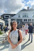 The dress was perfect. The event included traveling to multiple homes by boat, I wore wedge sandals with it and received SO many compliments. It was perfect :) Thank you!! I'd love the same dress in a black, short version!! - Myra K.