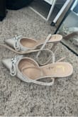 This shoe was extremely uncomfortable. There's no support of the ankle which causes you to stumble like a newborn deer. Design is beautiful but it's very cheaply made, and the heel feels like it's about to break off. - Jasmin P.