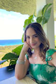 I'm gonna say it's true to size though it was a bit tight on me. I'm normally a size Small because it was out of stock and I really wanted it I decided to buy the X-Small. Make me feel beautiful and goes perfectly with tropical vibes. - Kristina M.