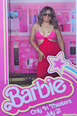 I'm usually a size medium but really wanted to try this dress and got a large. Wow, it looked amazing. I wore this for the Barbie movie. It didn't feel too big or loose and was long enough to my ankles. The straps did not fall. - CRISTAL O.