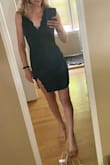 Love this dress! I didn't think I'd love it until I put it on. It's simple but with some jewelry it's perfect. The slit isn't too high up and I'm one for modesty and I still liked it. Very comfy too. - Maci P.