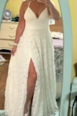 Sized up like reviews stated. Just not for me. It looked nice back was very open and top fit well but felt a little small like a bathing suit would fit. Just not for me. It was sexy and well made. - Heather L.