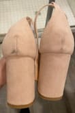 The shoes arrived with black scuff marks on the back which was disappointing. But, when I texted Lulu's support, Bianca T. responded right away and was quick to refund my purchase without a return being necessary. Very awesome customer service! And still great shoes. - Stephanie C.