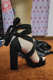 I am so in love with the style of shoe and I think the execution of it is perfect. I usually wear a size 7 or 7.5 women's sneakers and a 6.5 or 7 for heels. The 6.5 I ordered fits very nicely, the small amount of extra room can be helped by tying the shoe a bit tighter. The material is great and the ribbons are just the right length. - Autumn B.