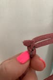 Love the color it's very flattering all the reviews are true. 

The straps are not sewn great I just noticed a snag in the front and I have not worn it yet. hmmm - EJ S.