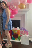For wonderful very flattering. Perfect dress for the occasion. - Kallie P.