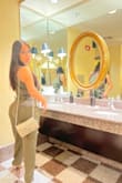 Good quality, be careful when choosing your size because it does not stretch! I like it a lot in general. - Marisol D.