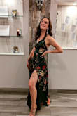 I absolutely loved this gown! It was comfortable and the pattern fit in perfect with the Hindi wedding I attended! I also purchased heels, earrings, and a clutch from Lulu's and it was all accented well! I was told I looked like a model! Highly recommend! - Brianna W.