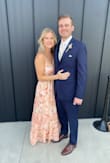 Loved this dress. Flatting and fit better than expected. Material is beautiful! - Sena K.