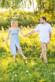 I ordered this dress for my engagement photo session, last weekend.  Wow. It fit me so well and once I had my SIL steam it, it was even more perfect. It was so comfortable and so light weight. The slit on the side was also such a nice touch to this. Thanks AGAIN lulus for another awesome outfit!! - Noell-Rose G.
