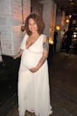 Love this dress! Wore it for dinner - got an XL and I'm 8 months pregnant and it fit perfectly. Super cute color too - Amanda B.