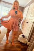 So classy, comfortable, and the perfect fit. True to size and very flattering. Nice soft stretch cotton fabric. Beautiful color! I love how this outfit can be dressed up or down. I'd love to order another in a different color! - Jennifer N.
