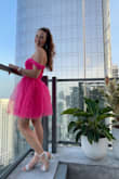 I got this dress for my 30th birthday and wore it to dinner in Miami, and I'm obsessed! It looked amazing on me and fit true to size. It was comfortable and flattering and definitely giving those Barbie vibes. 10/10. - Annabelle B.