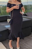 I don't usually feel comfortable wearing something that requires a strapless bra but this dress felt really sturdy without being constricting. I probably could have gone down to a small, it was a little bit loose at the hips and waist but still flattering on the curves. Really love this dress. - Elizabeth B.